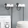 Handy-Ladestation Steckerhalter Haken Haushalt Ohne Bohren Kabel-Organizer Strom- und Datenkabel-Aufbewahrung Klebehaken Ya523
