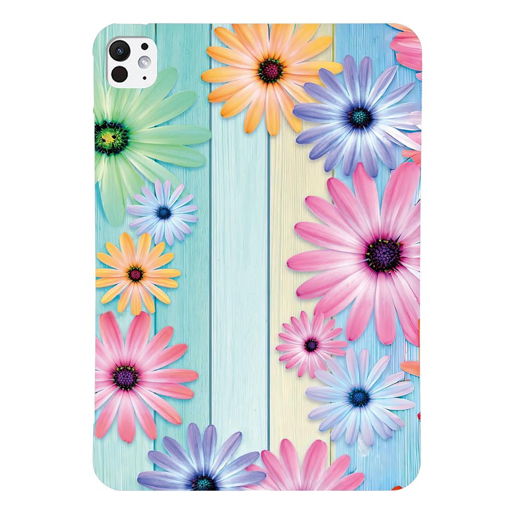 Für iPad Pro 11 (2024) Hülle Musterdruck Slim Weiche TPU Tablet-Hülle