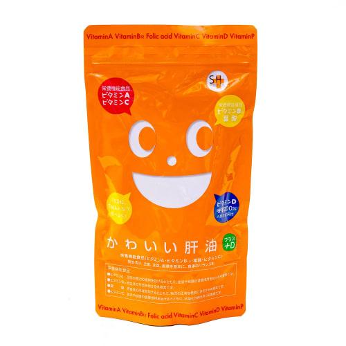 

Kenko Haichi Maeda Pharmaceuticals Supplement Cute Cod Liver Oil +D