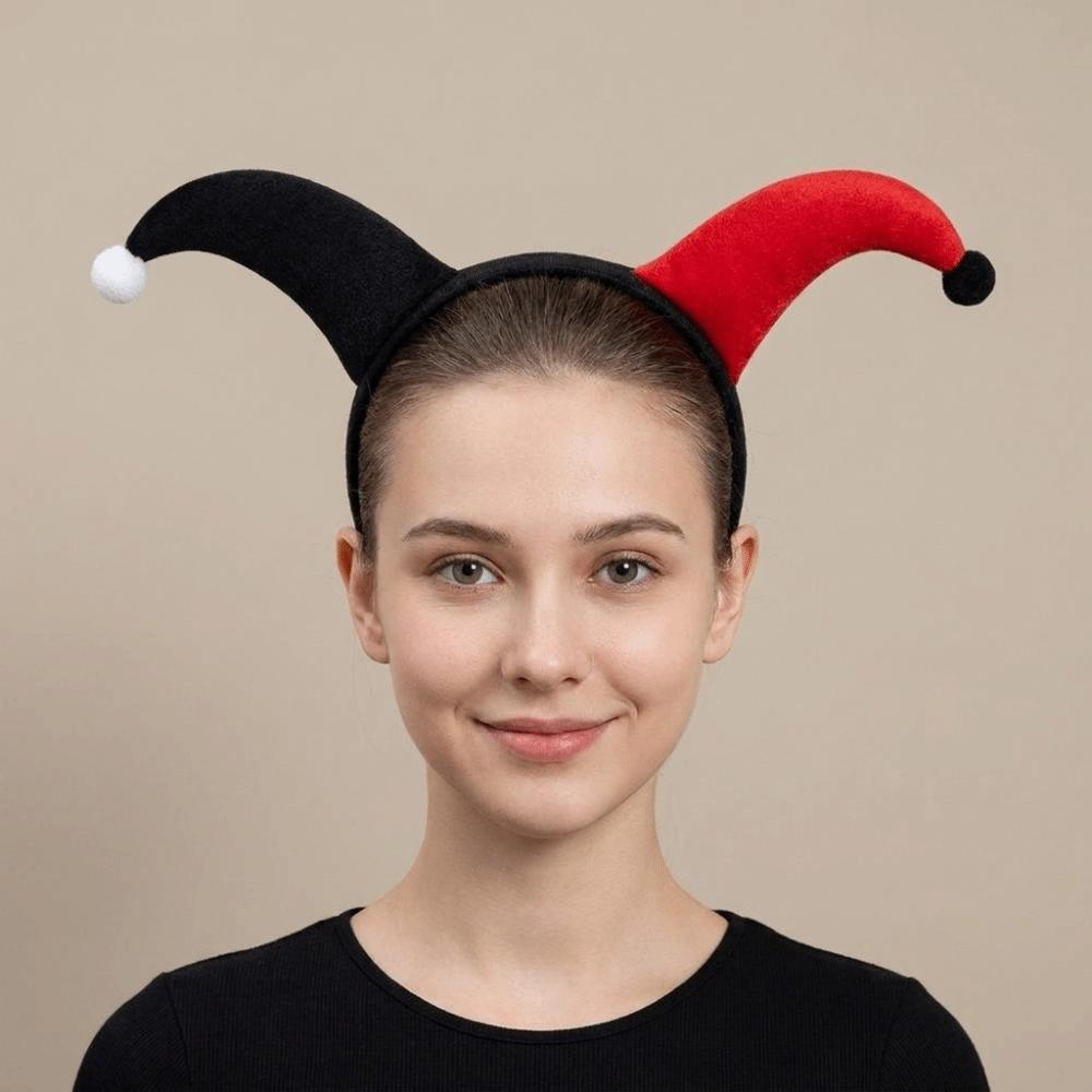 Colorful Style Cosplay Hairbands Plush Funny Headwear Novelty Clown Headband Costume Party