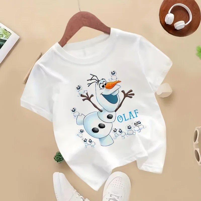 

Children s Casual Short-sleeve Frozen Design, Cute and Suitable for Daily and Outdoor Activities 100