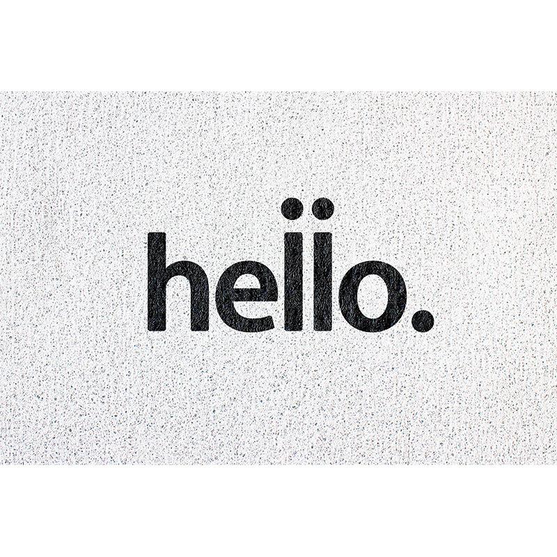 2025 Entrance Door Mat, Entrance Foyer Mat, PVC Dirt Resistant, Anti Slip, Dust Removal Creative Floor Mat, Soft Wire Ring Dust Removal 50cmx80cm