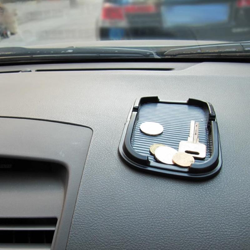 Antislip Reusable Automotive Stabilizer Pad Mat For Phone Dashboard Mounting And Navigation Systems Easy to Clean Design