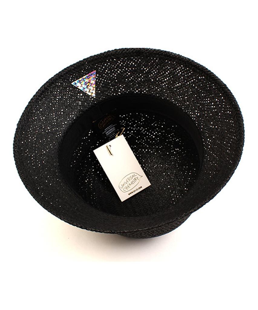 Yunibeosyeolkemiseuteuli Cool Black Cloche Hat Summer Fedora