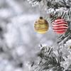 12pcs Creative Christmas Ball Delicate Hanging Ornament DIY Supplies Christmas Tree Pendant  Wedding