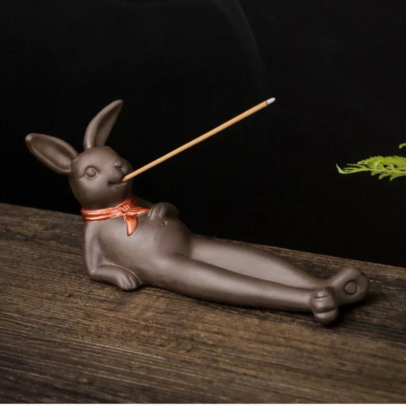 Incense Stick Holder for Bedroom Decorative Frog Incense Holder for Aromatherapy Meditation Stress Relief Ash Catcher for Yoga