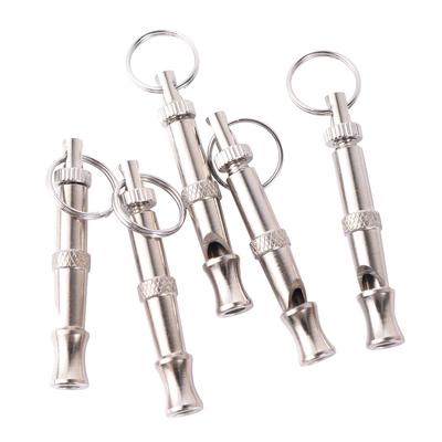 Dog Training Whistle Stop Barking Device Ultrasonic Training Flute Silent Whistle Control Tool Puppy Train Keychain Pet Supplies