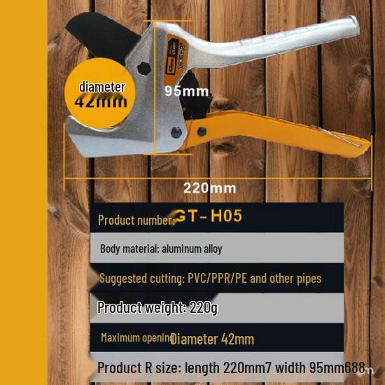 Electric Wire & PVC/PPR Pipe Cutter Tool - Flying Deer Professional