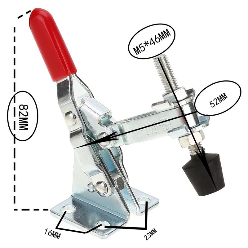 Secure and Reliable 101A Antislip Ushaped Clamp 82mm Length 50kg Capacity