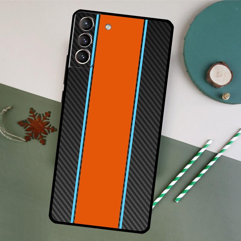 Car Carbon Fibre Pattern Case For Samsung Galaxy S9 S10 Plus S20 S21 FE S22 S23 Ultra Note 10 20 Ultra Phone Cover