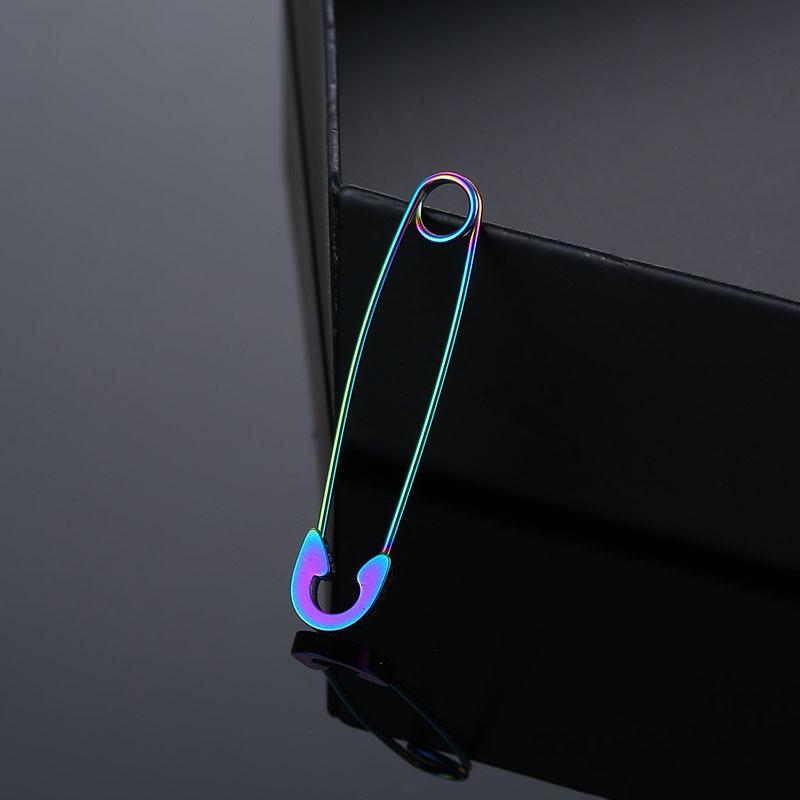 Korean Minimalist Pin Earrings Versatile Fashion Clip On Ear Accessories