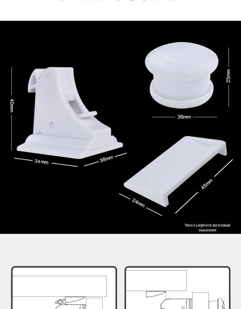 No-Drill Magnetic Cabinet & Drawer Child Safety Lock - Invisible Baby Lock