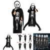 Premium Quality Cosplay Disfraces Adult Kids Halloween Costume With Skull Skeleton Design