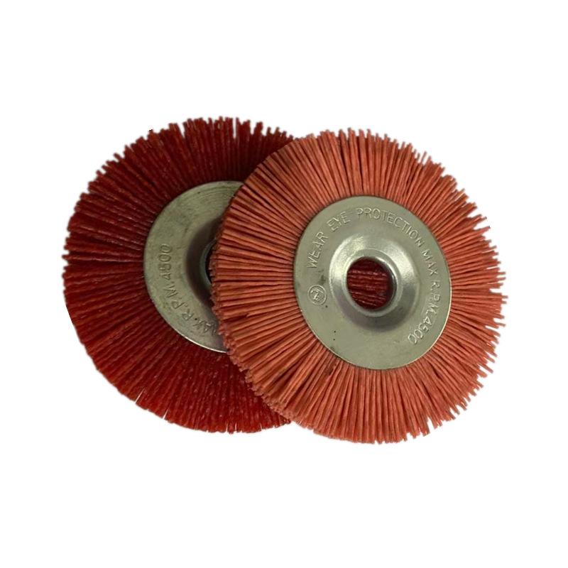 100mm Nylon Brush Cleaning Disc Suitable for Stainless Steel Wood Sanding Discs