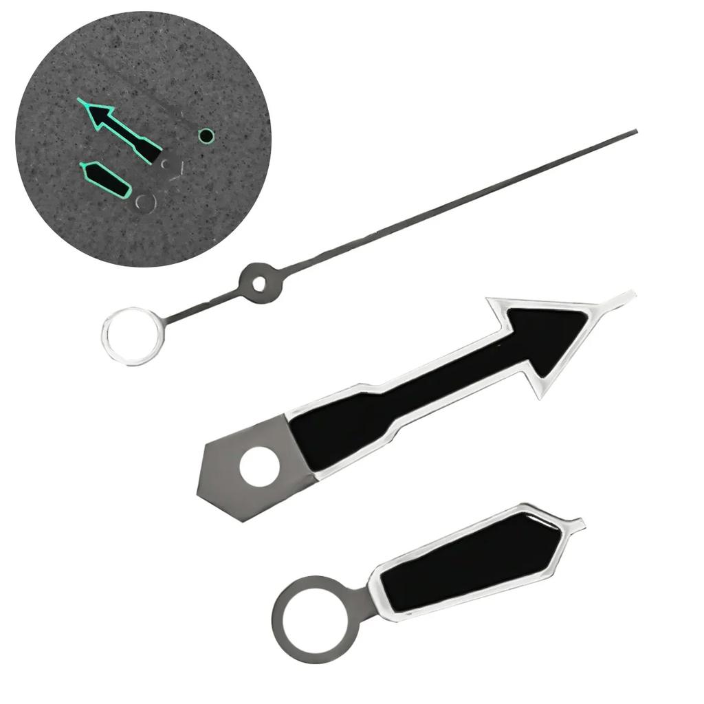 NH35 Hands Watch Accessories Watch Hand NH35 NH36 Hand Green Luminous Fit for NH35/NH36/4R/7S Movement Watch Pointer Accessories
