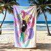 Saja Boys6 Beach Towel Super Soft & Absorbent Comfortable Lightweight Suitable for Swimming, Gym, Camping, Yoga Vacation