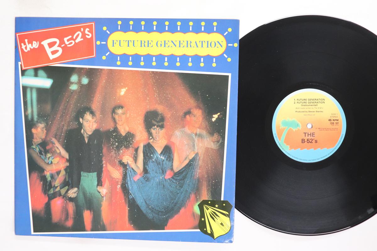 

12-дюймовая пластинка B52S Future Generation 12IS107 Island Records 1983 UK Rock Б/у