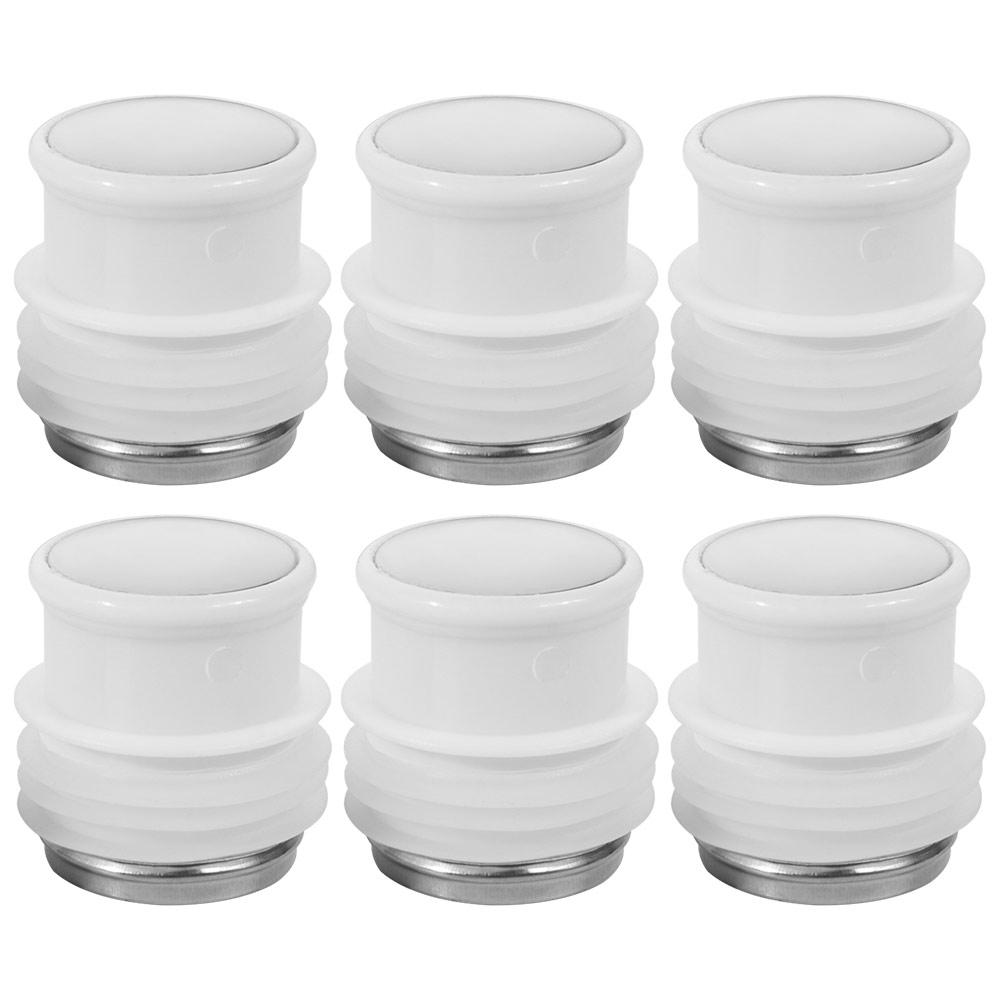6Pcs Replaceable Kettle Cover Stainless Steel Caps Sealing Plug  Kitchen Tools