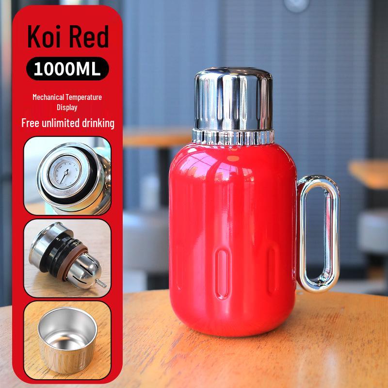 316 Stainless Steel Large-Capacity Insulated Stewing Tea Pot with Water Separation
