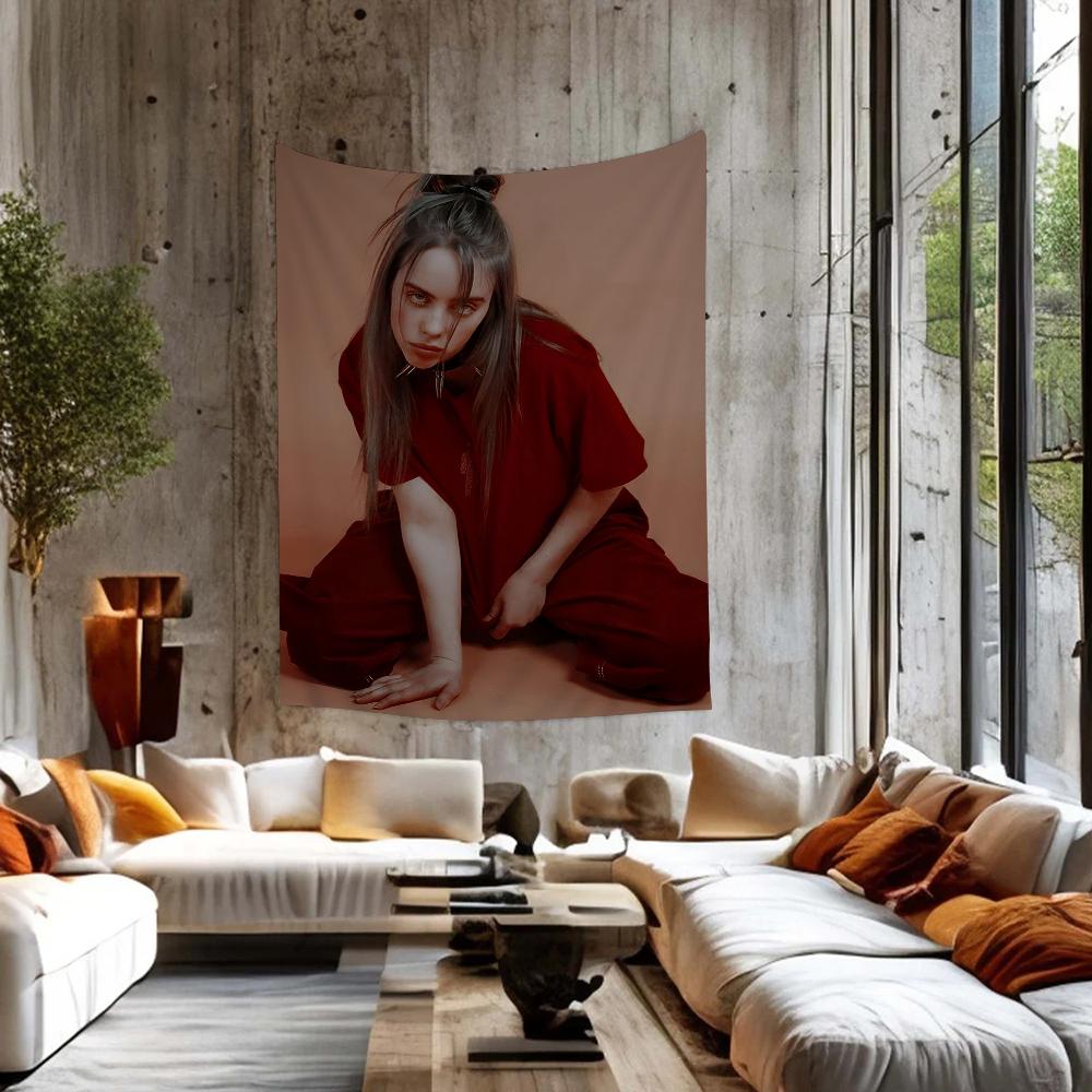 Famous Pop Singer BBillieS Hanging Bohemian Tapestry Home Decoration Hippie Bohemian Decoration Divination Wall Hanging