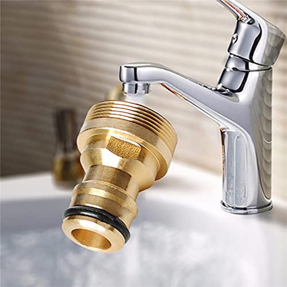 1-3pcs Kitchen Universal Faucet Adapter Brass Faucet Connector Mixer Hose Adaptor Basin Fitting Car Wash Watering Garden Tools
