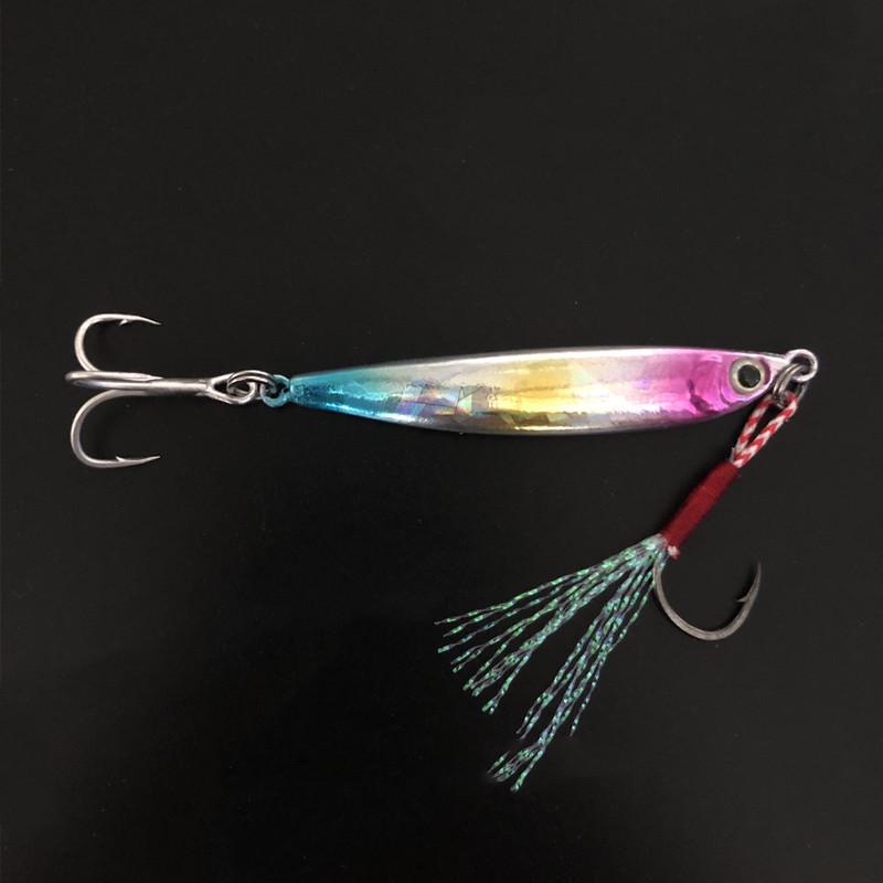 S-Shaped Glow Imitation Fish Spinner: Freshwater Long-Cast Metal Mackerel/Mandarin Bait