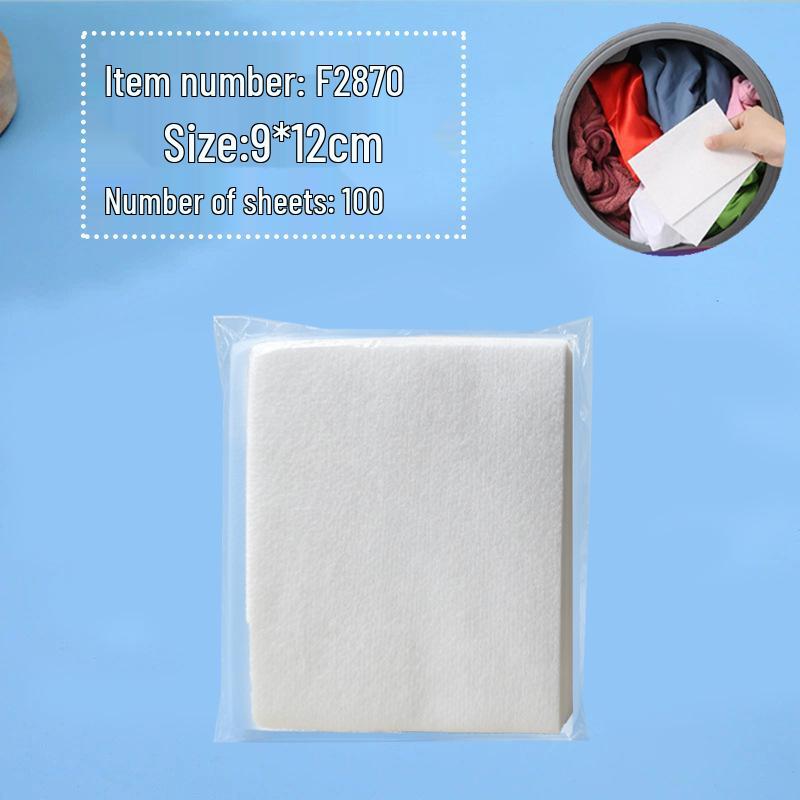 Color Absorbing Anti-Bleeding Laundry Sheets – Prevents Stains and Maintains Color.