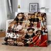 Singer Bruno Mars Printed Blanket Fashion Warm Blankets Flannel Soft And Comfortable Home Travel Blanket Birthday Gift