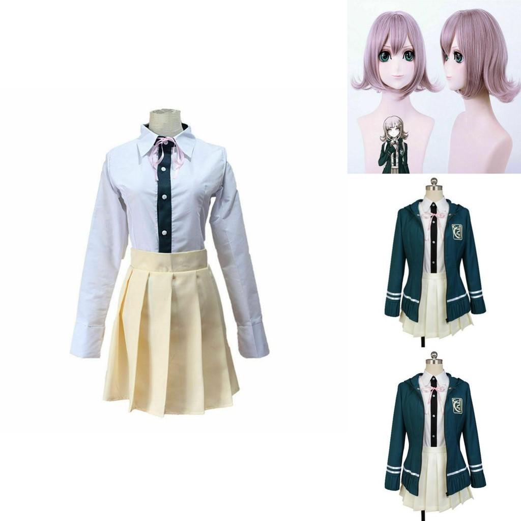 Danganronpa Chiaki Nanami Cosplay Costume Uniform Featuring Soft Material For Comfort