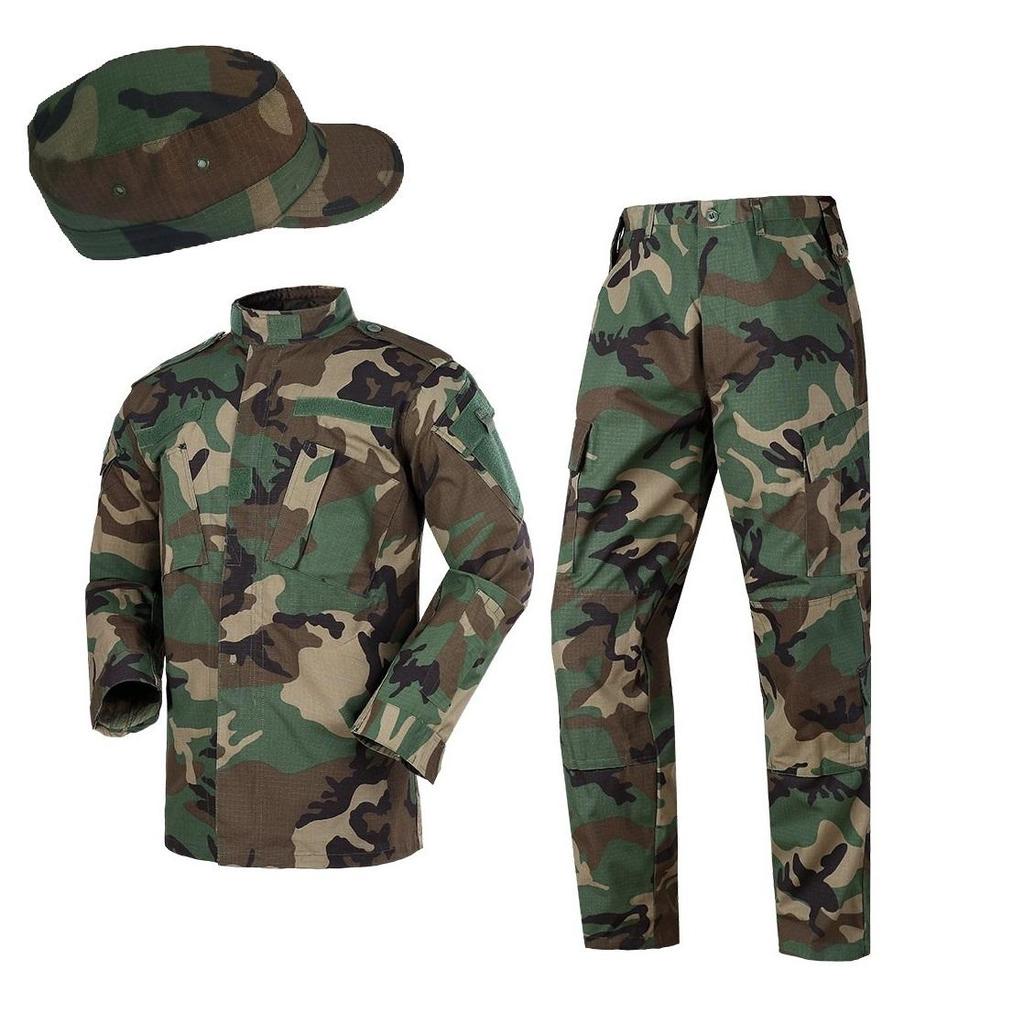 Ribstop Army Combat Uniform Policyjny mundur z kapeluszem typu Bucket