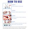2 Pairs Comfort Upper and Lower Jaw Denture Regain Confident Smile False Teeth Braces and Whitening Substitutes
