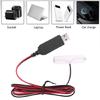 AA Battery Eliminator Cable Cord with Type-C Converter USB or Type-C Input 5V2A