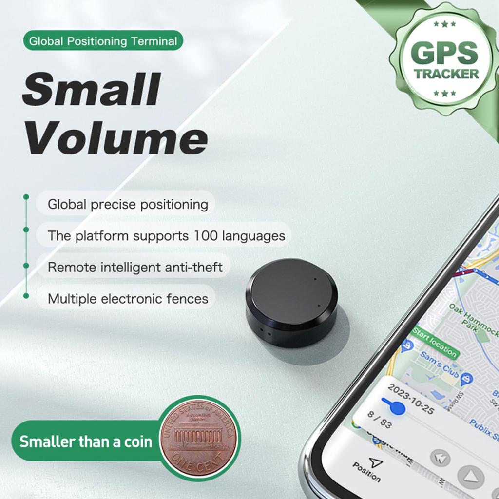 Car GPS Tracker, Portable GPS Tracker, Strong Magnet Truck Vehicle Tracking System Anti-theft and