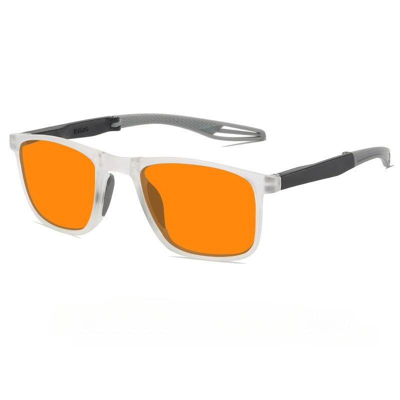 Unisex Portable Folding Plain Glasses Ultra-Lightweight Blue Light Blocking Glasses for Phone Use Computer Work and Gaming