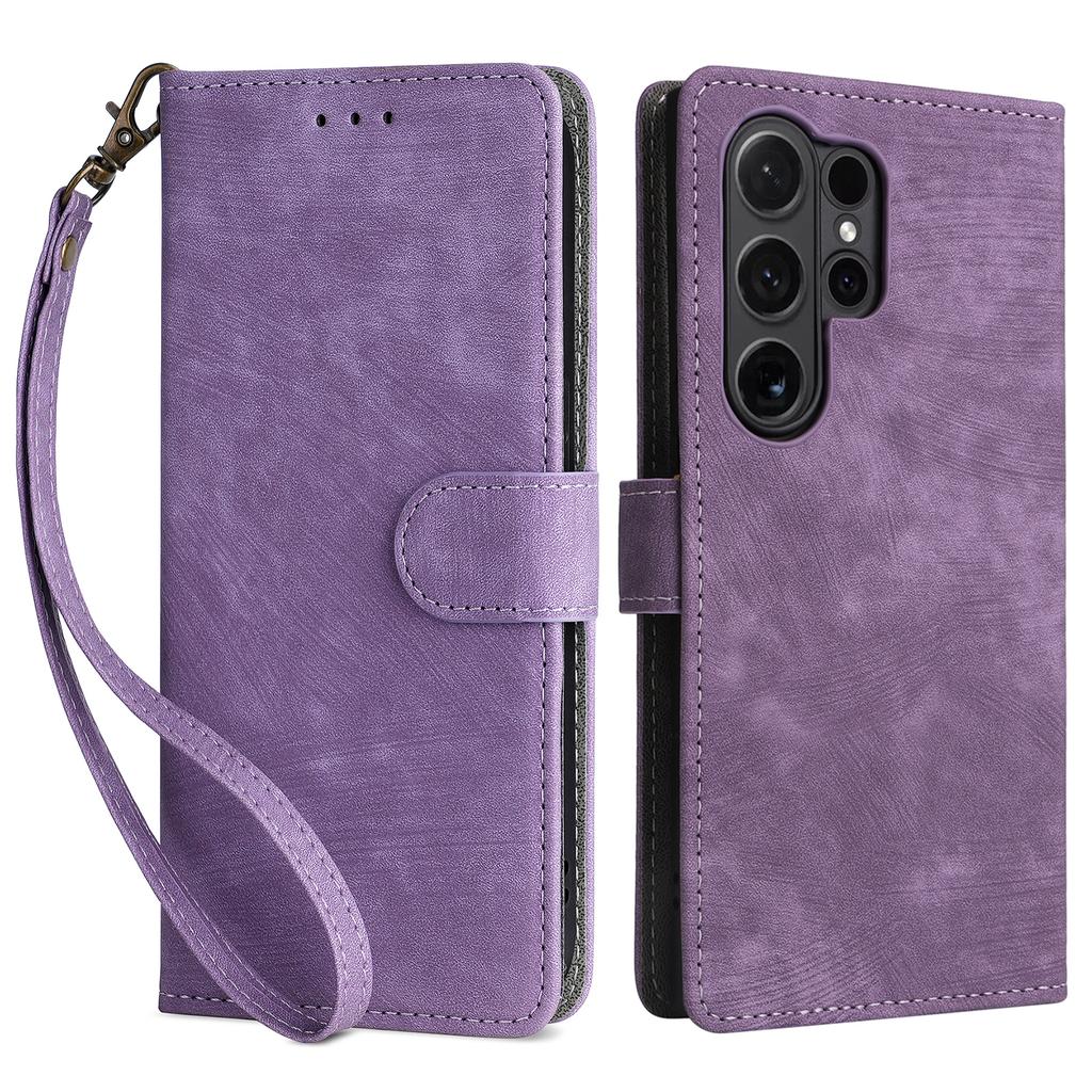 For Samsung Galaxy S24 Ultra Case PU Leather Wallet RFID Blocking Phone Cover