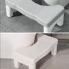 Shixun Two-Tone Bathroom Footrest Stool