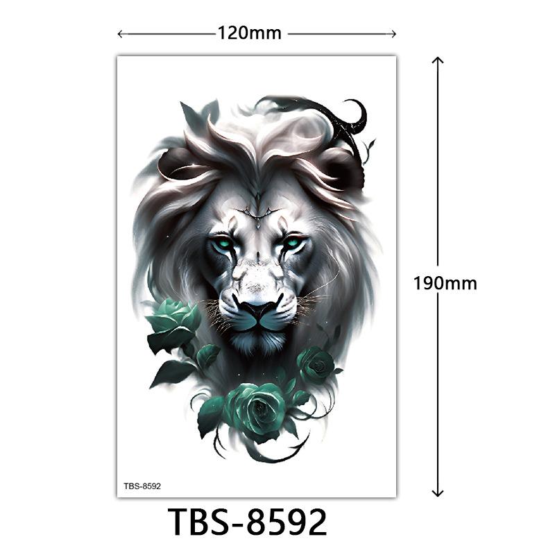 Waterproof Tattoo Sticker, Totem Character Animal Tattoo Sticker Tattoo
