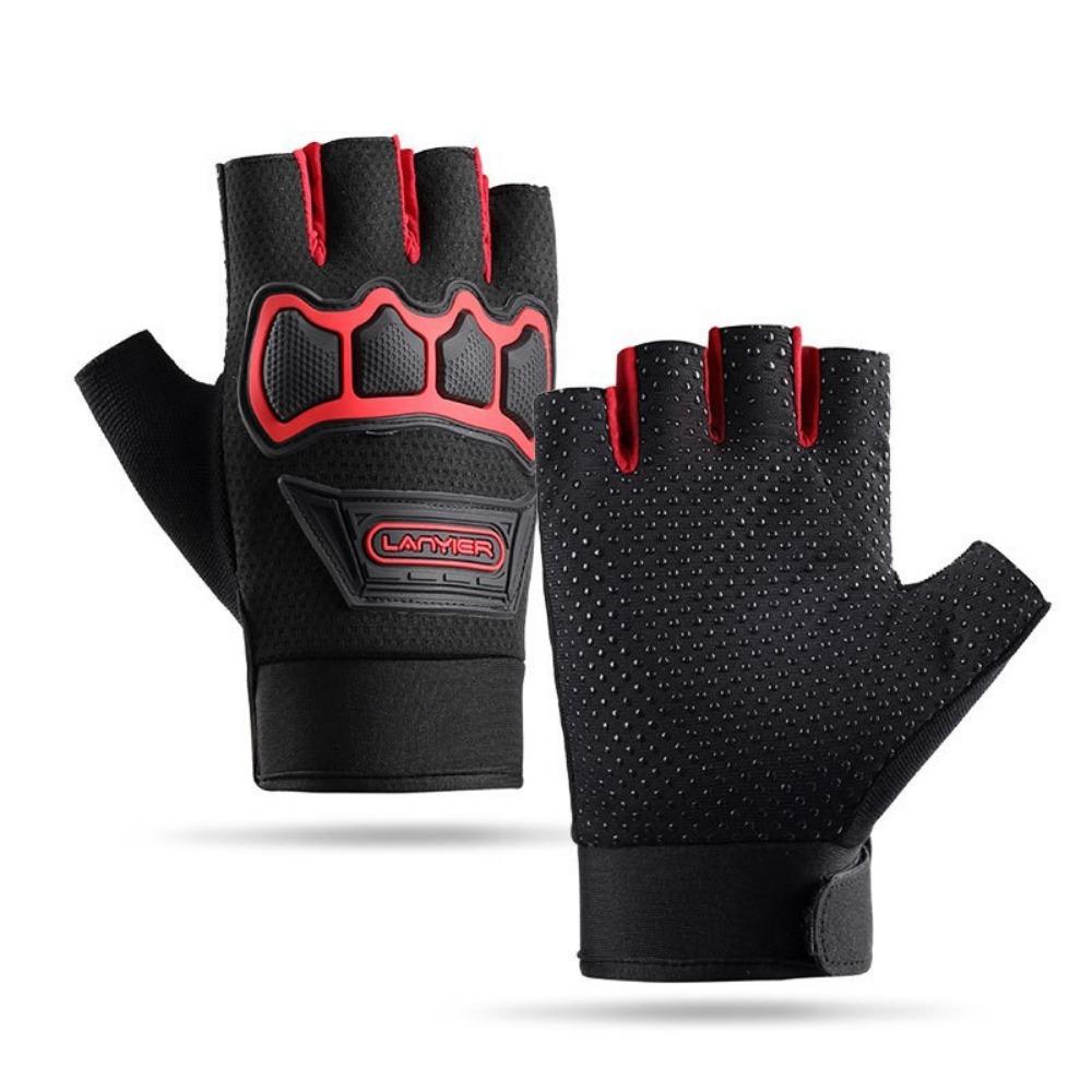 Outdoor cycling locomotive motorcycle long finger gloves