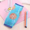 Student Pencil Case: Creative Macaron Cookie Design for Girls