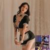 Temptation Role Play: Soft Cute Maid Lingerie Set for Women