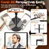 5-Axis Magnetic Phone Tablet Stand 360° Horizontal Rotation Secure Adhesion Portable Office Stand with Height Adjustment 7