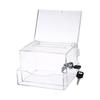 Acrylic Donation Box Ballot Comment Mailbox Letter Post Collection Mail