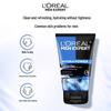 L'Oréal Men's Charcoal Oil Control Reinigingscrème - Tegen Zwarte Prikkers & Hydraterend voor Droge/Vette Huid