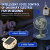 English Voice Command USB Control Switcher For 5V 2A Fan Lamp Humidifiers With Automatic Speed Dimming Functionality