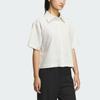 Adidas Sportswear SS25 Comfortable Soft Minimalist Casual Short Sleeve Shirt Women Tops White JN0700