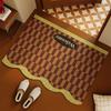 American Style Anti-slip Entrance Doormat: Mud Scraping, Dirt Wiping, Wear-resistant, Cuttable Hallway Mat