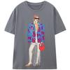Fashion Style Summer New Fashion Trendy Female Loose Easiest for Match Girl Print T-shirt 1131348 807