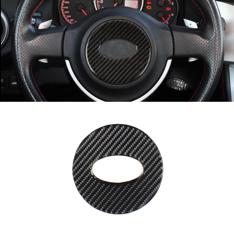 

Автомобильный Стайлинг, чехол на руль из настоящего углеродного волокна, защитная накладка для Subaru BRZ 2013 2014 2015 2016