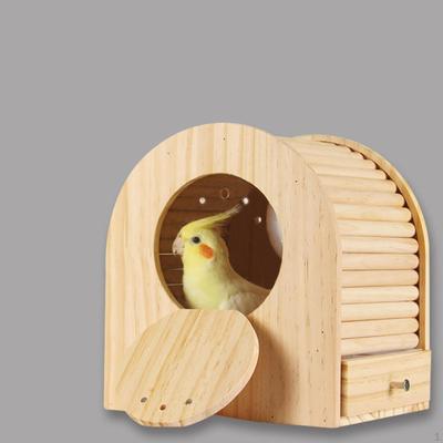 Nichoir à oiseaux en bois pour perroquets, cage à oiseaux, cabane d'accouplement, multi-usages, pour perruches