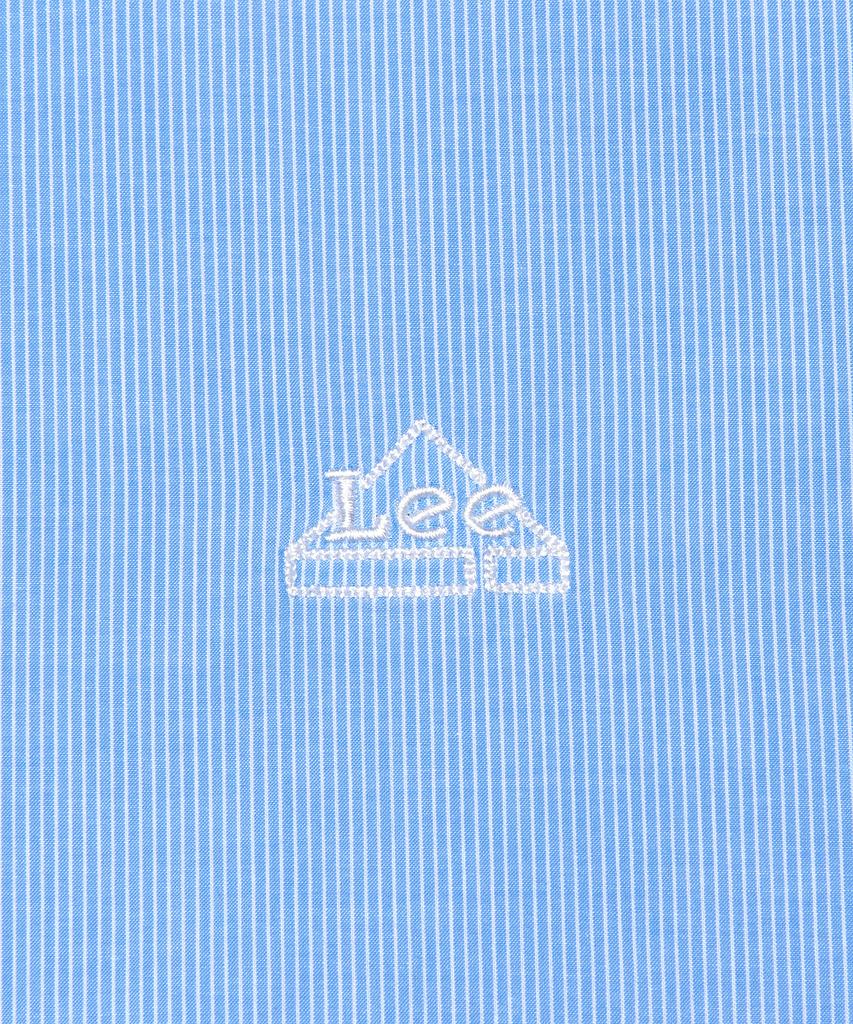 LEE House Logo Poplin Shirt Blue